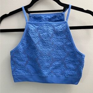 Blue Aerie cropped tank